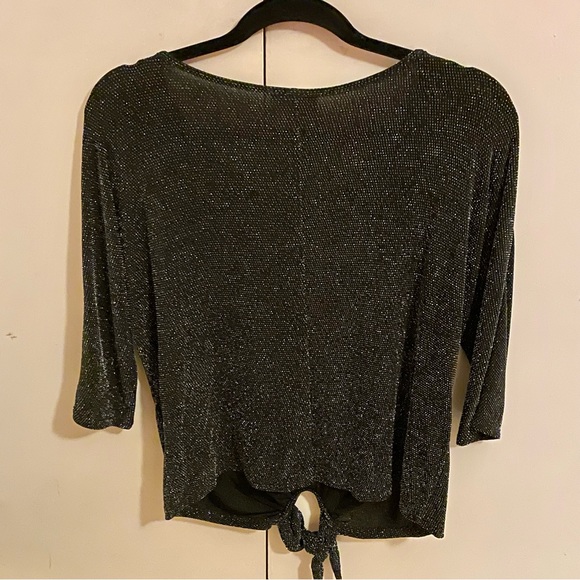 Wallis Petite Sparkle Top EUC Size M - Picture 5 of 6